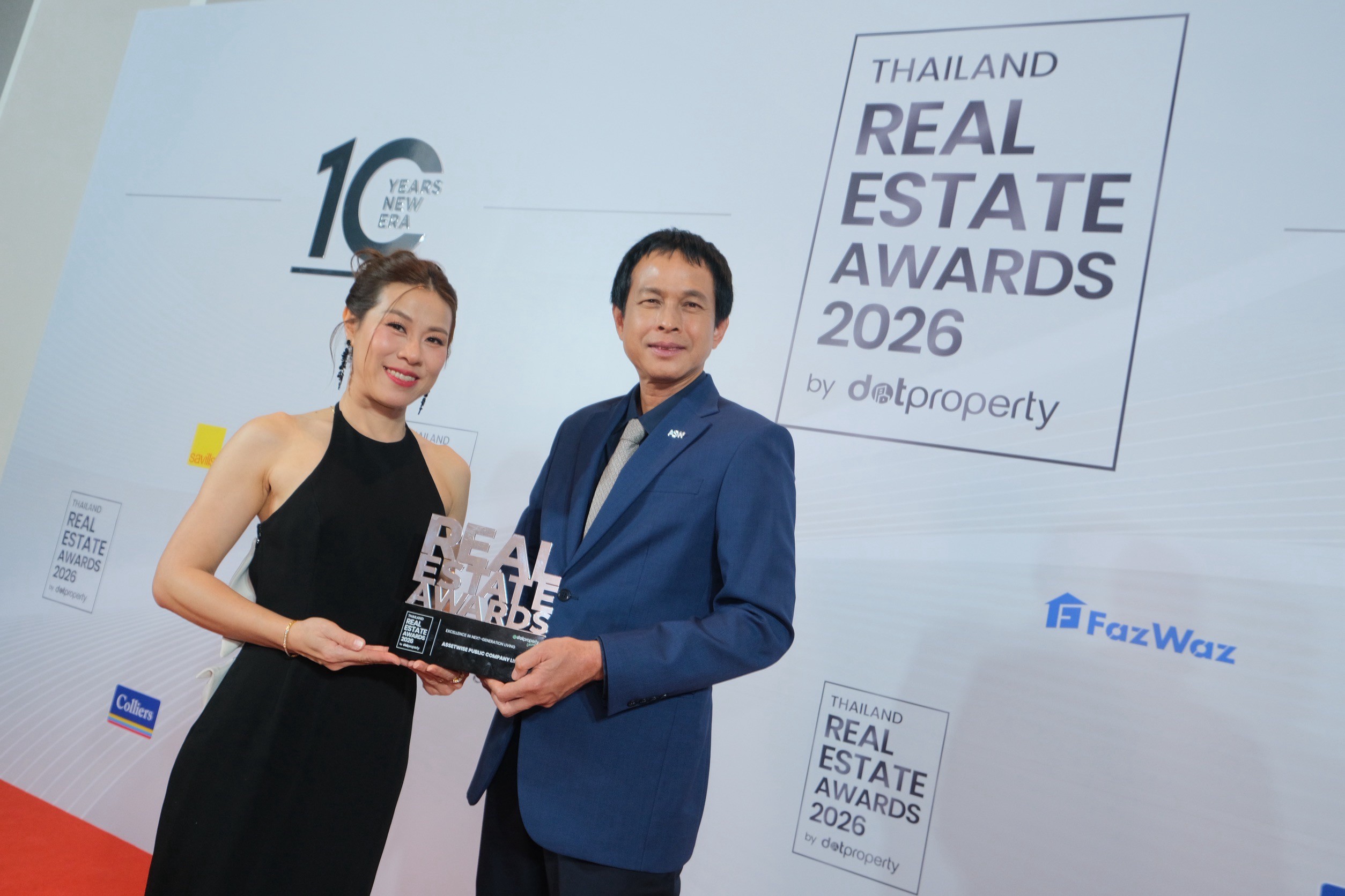 แอสเซทไวส์ คว้า “Excellence in Next-Generation Living” ย้ำจุดยืน “We Build Happiness”